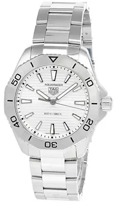 Tag Heuer Aquaracer 200m Qtz Ss 40mm Men's Watch Wbp1111.ba0627 • $1827.50