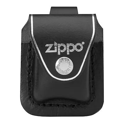 Zippo Black Loop Lighter Pouch LPLBK • $14.95