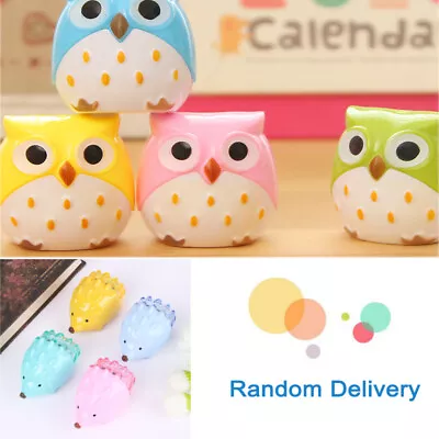 Cute Animal Style Pencil Sharpener Hand Mechanical Cutting Tools Gift New • $6.79