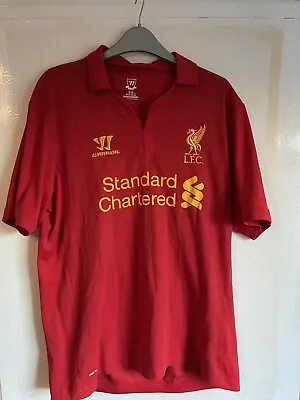 Liverpool Football Shirt 2012/13 Warrior Home Shirt Men's Large Original • £15