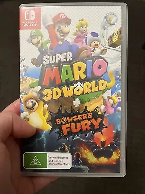 Super Mario 3d World + Bowsers Fury Nintendo Switch - Like New • $57