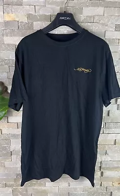 New Ed Hardy Sleepwear Mens Size S Black T Shirt Top  • £19.49