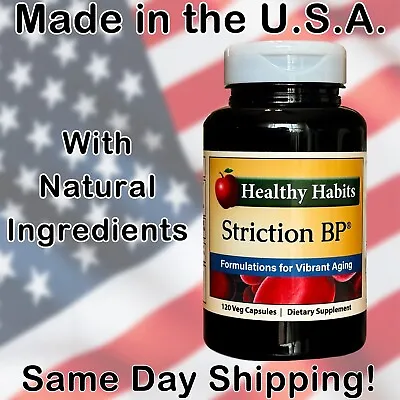 Striction BP Advanced Formula Support Healthy Blood Pressure StrictionBP  • $31.99