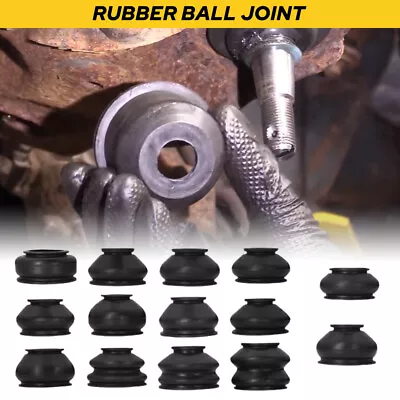 14X Universal Rubber Ball Joint Rubber Dust Boot Cover Track Rod End Set Kit USA • $13.99