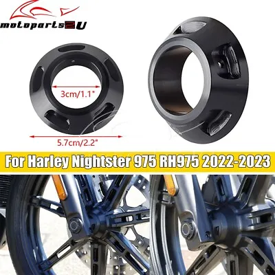 $23.62 • Buy Right Front Wheel Sleeve Covers For H-D Nightster RH975 Connection Wheel & Fork