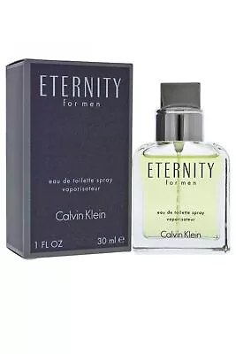 Calvin Klein Eternity For Men Eau De Toilette Spray 30ml Mens Fragrance • £19.85