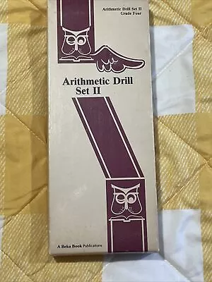 A Beka Book Flashcards Arithmetic Drill Set II  Clean • $22