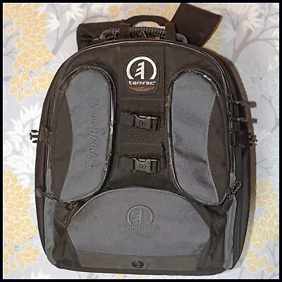 FREE POST Tamrac Expedition 6x Large Pro Rucksack Backpack Camera Bag 4 DSLR • £52.95