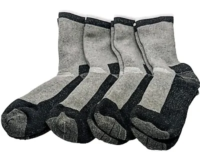 4 Pack Merino Wool Socks  Mens Shoe Size 9-12 Work  Outdoors And Hiking • $10.80