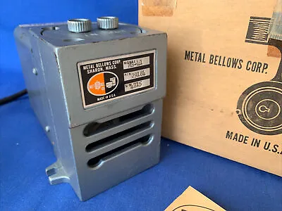 $55 • Buy Metal Bellows Model MB-41 Vacuum Pump 115V 60 HZ  120V MET-BELL Tested & Works