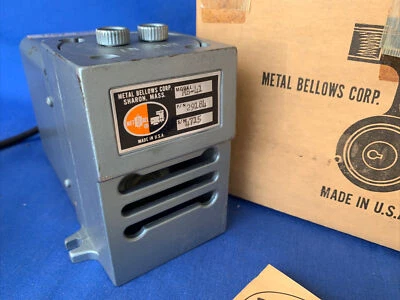 $55 • Buy Metal Bellows Model MB-41 Vacuum Pump 115V 60 HZ  120V MET-BELL Tested & Works
