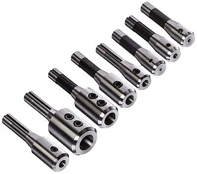 Shars 8 PCS Precision R8 End Mill Tool Holder Set For Milling Machine 202-5310 • $109.99