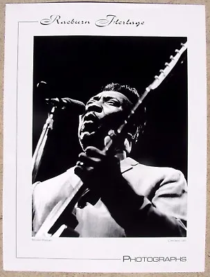 MUDDY WATERS BLUES POSTER 1963 Raeburn Flerlage Photo Chicago 18x24 MINT • $11.95