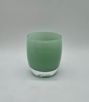 Glassybaby Glass Candle Votive Holder Light Pale Green  • $45.50