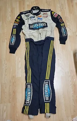 JRM Hellmann's Nascar Race Used Pit Crew Firesuit Jr Motorsports Adidas 2010 88 • $525.88