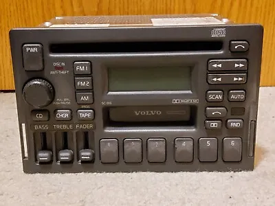 1998-2004 Volvo 70-Series Radio Stereo Audio CD Cassette Player OEM 3533771-1 • $149.99