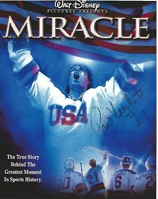 PHIL VERCHOTA Signed MIRACLE ON ICE 8 X 10 Photo USA Olympics Hockey FREE SHIP • $25.49