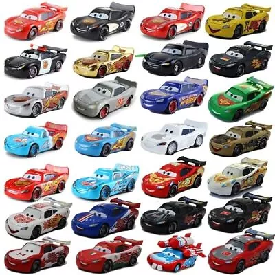 Disney Pixar Cars Rare McQueen 1:55 Diecast Max Italy Australia Sweden Toys Gift • $8.68