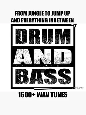 Drum And Bass DJ Collection 1600+ WAV/MP3 Tunes. USB • £40