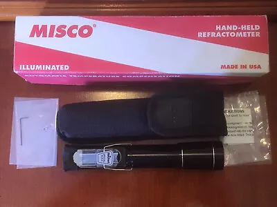 🔥HOT🔥MISCO Illuminated Automatic Temp Compensation Hand-Held Refractometer🔥 • $94.95