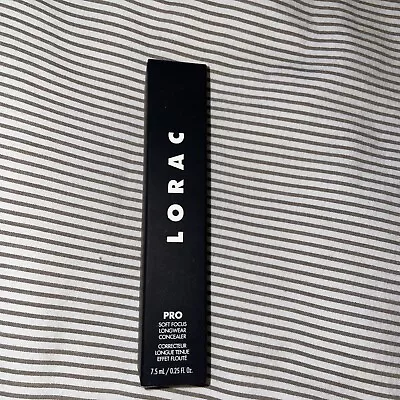 Lorac Pro Longwear Concealer 19.5 Dark 0.25oz 7.5mL Full Size New In Box • $7.25