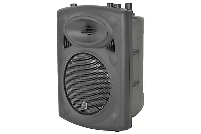 Dj Powered Active Moulded Speaker 80w Qtx Qr8k 178.310uk + Mixer • £113.22