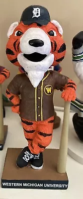 2023 Detroit Tigers Western Michigan PAWS Mascot Bobblehead SGA New In Box • $19