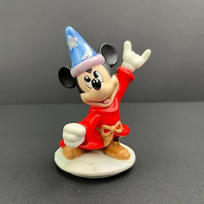 $16.19 • Buy Vintage Disney Mickey Mouse Fantasia Figure Wizard Porcelain Figurine 4 