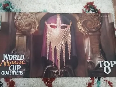 £40 • Buy Mtg Magic The Gathering Playmat Ultra Pro World Magic Cup Qualifiers Top 8