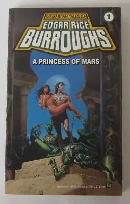 A Princess Of Mars (Barsoom #1) Edgar Rice Burroughs PB Del Rey 33138 • $12.06