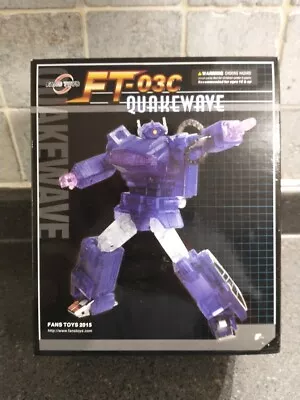 Fans Toys Quakewave FT-03C Clear 3rd Party MISB USA • $450