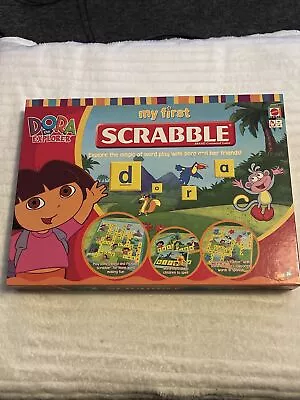 Dora The Explorer My First Scrabble Board Game By Mattel Complete Never Used • £14.99