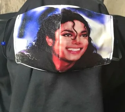 Michael Jackson ~ REVERSIBLE Cotton Face Mask (handmade) • $5.99