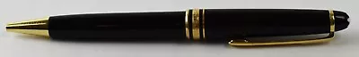 Black & Gold Classic Montblanc Meisterstuck Ballpoint Pen • $99.95