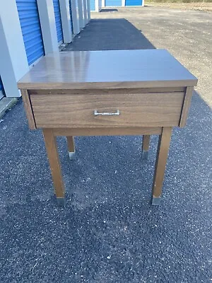 Ethan Allen BAUMRITTER Vintage Carefree Plastic Furniture Formica Nightstand Mcm • $295