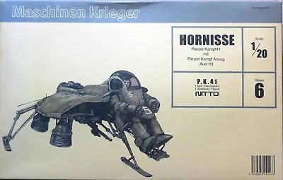 Nitto Hornisse PK41 & PKA H1 1/20 Scale Kit Maschinen Krieger Ma.K ZBV3000 SF3D • £95