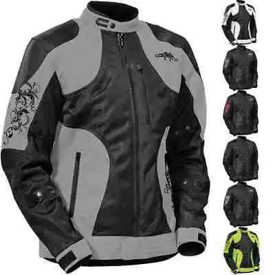 Castle Prism Women's Street Bike Protective Riding Motorcycle Jackets • $49.30