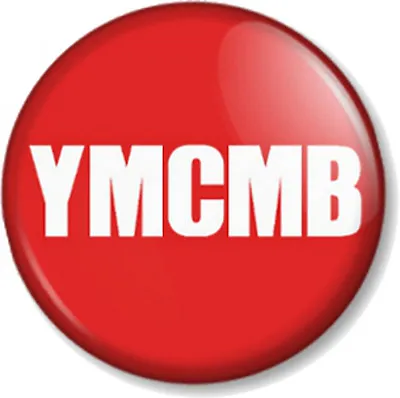 YMCMB 25mm 1  Pin Button Badge Young Money Cash Money Billionaires Records Rap • £0.99