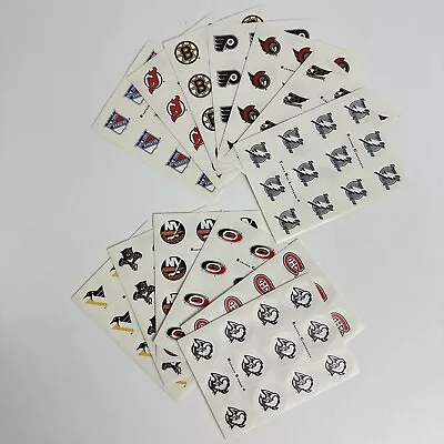 NHL Eastern Conference Team Logo 1” Adhesive Sticker Decal Sheets • $6.50