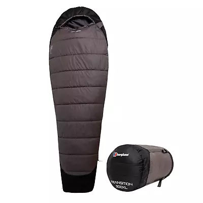 Berghaus Transition 300 XL Mummy Sleeping Bag 3 Season Camping Equipment • £58.95