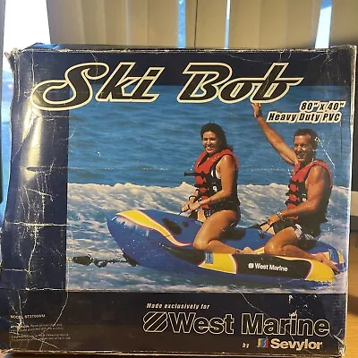 NEW! Open Box Sevylor Jet Ski Bob Dual Person Inflatable Towable Raft Vtg Rare • $249.99