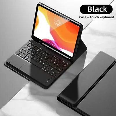 For IPad 7/8/9/10th Gen Air 4/5th 10.9  Touchpad Keyboard Case Cover With Mouse • £31.99