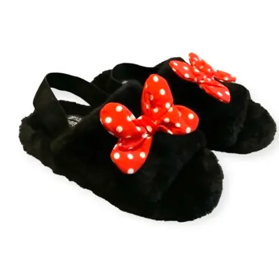 Disney Minnie Mouse 3d Bow Slippers • $31.20