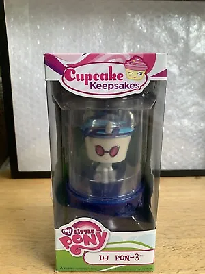 2013 HASBRO FUNKO MY LITTLE PONY CUPCAKE KEEPSAKES 6  FIGURE DJ PON -3 Bx1 • $9.31