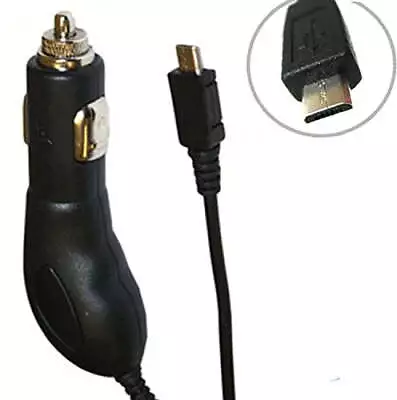 WhizzTech Universal Micro Usb In Car Charger For Samsung Galaxy - Black • £3.19