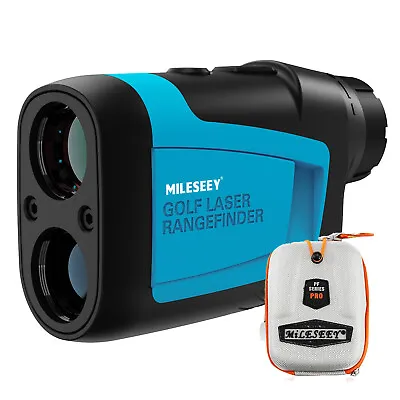 Mileseey 600M Golf Rangefinder With Slope Compensation Flag Lock ±0.5m Accuracy • $119.98