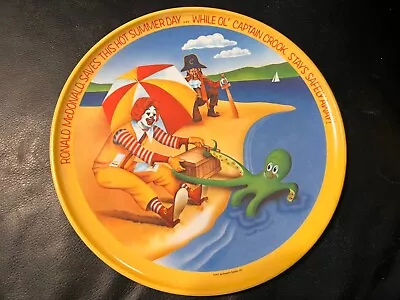 Vintage Ronald McDonald's 1977 Lexington Seasons Plate  10  Melamine Plastic • $8