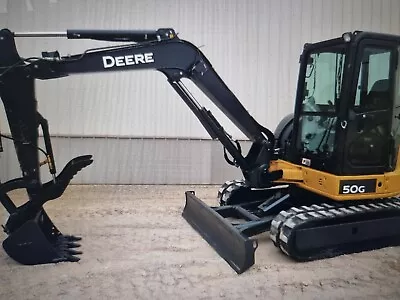 2015 Deere 50G MINI EXC • $19200