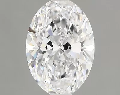 Lab-Created Diamond 1.11 Ct Oval D VVS2 Quality Excellent Cut IGI Certified • $782