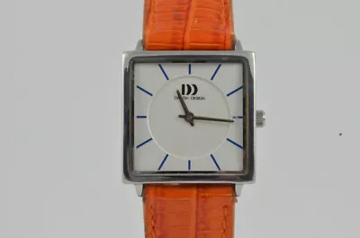 Danish Design Quartz Vest Watch 1 3/16in Steel Pretty Wrist Watch Vintage • $138.41